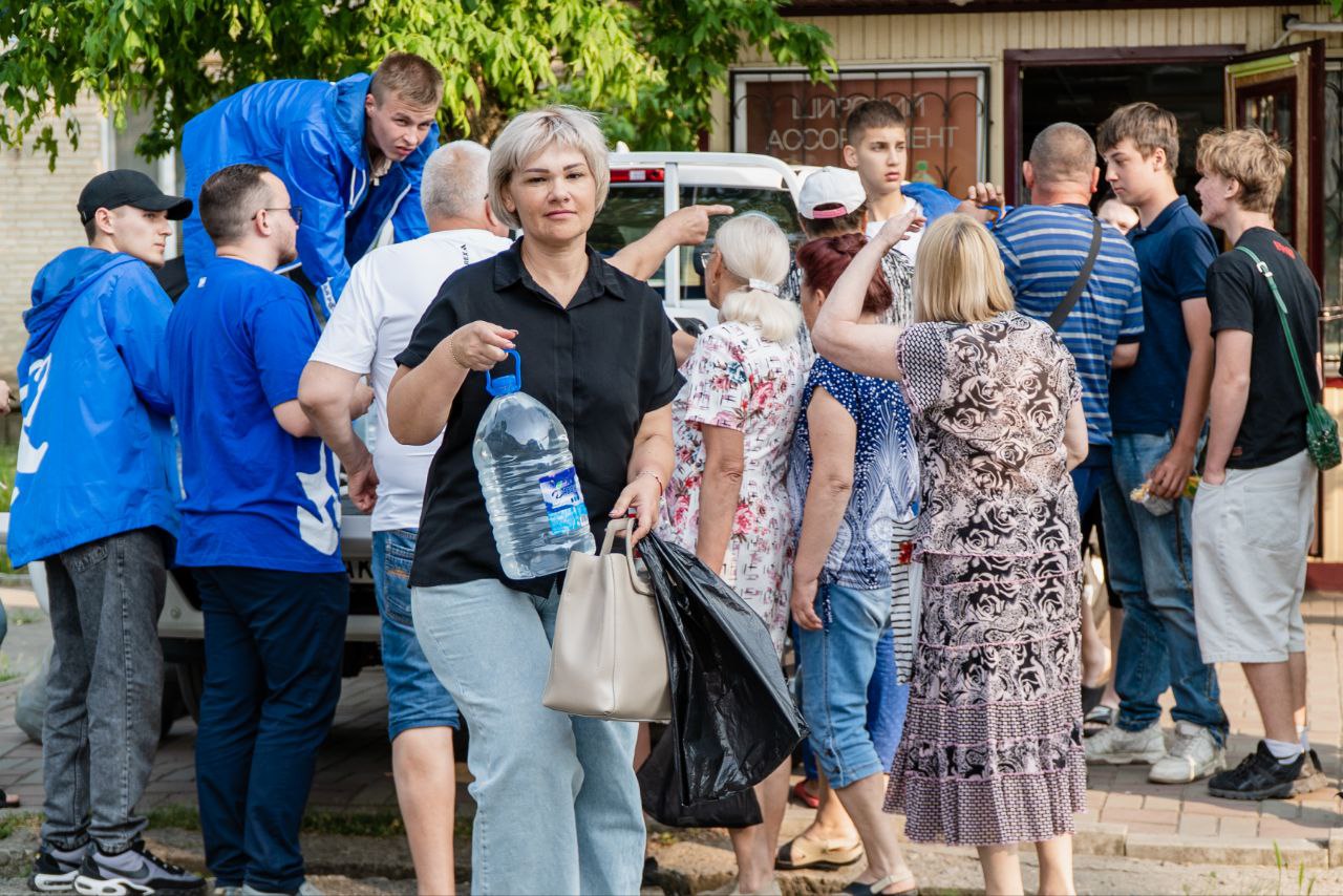 Подвоз воды организован в Авиагородке.